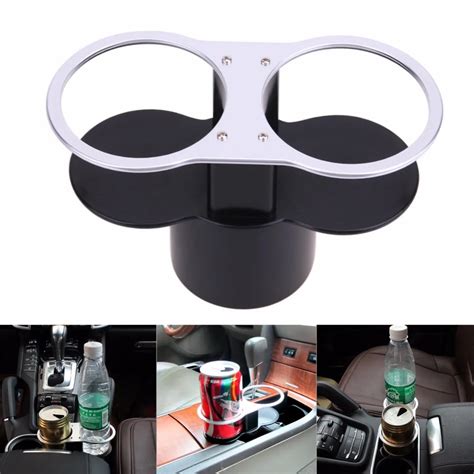 ABS Plastic Car Drink Cup Holder Double Hole Drinks Holders Auto Mounts ...