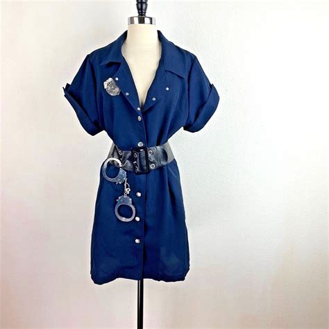 Spirit Halloween Female Police Dress Uniform Costume … - Gem