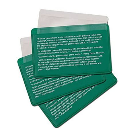 3-Pack Credit Card Size Pocket Fresnel Lens - Magnifier Lenses for Fire ...