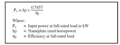 Motor loads calculation - Electrical Engineering Centre