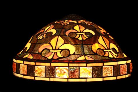 VINTAGE ANTIQUE FULLY LEADED STAINED GLASS LAMP SHADE WORK OF ART GORGEOUS | eBay