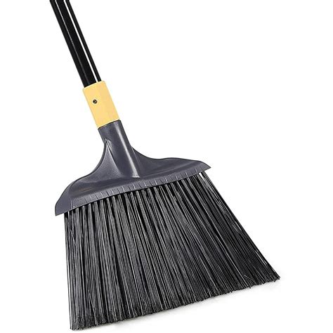 Eyliden Heavy-Duty Broom Outdoor Commercial Perfect for Courtyard Garage Lobby Mall Market Floor ...