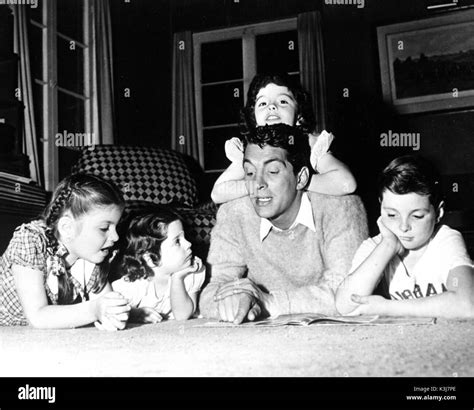 DEAN MARTIN American Actor and Singer with his family Stock Photo - Alamy