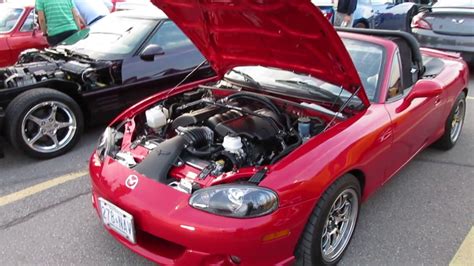 LS swapped Miata - YouTube