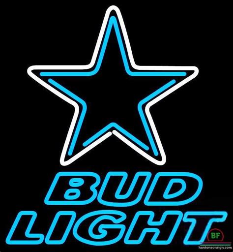 Bud Light Dallas Cowboys Neon Sign NFL Teams Neon Light – DIY Neon ...