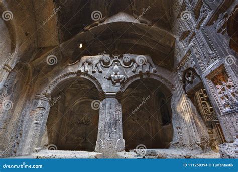 Geghard Monastery in Armenia Stock Photo - Image of armenia, history: 111250394