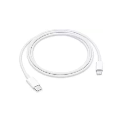 APPLE Lightning Cable 1 A 1 m (Compatible with iPhone, iPad, Mac, iPod ...