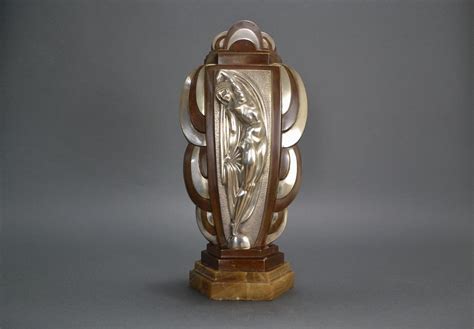 1930.fr Lucille Sevin tall art deco bronze sculpture. Dancer - Art deco sculptures bronze clocks ...