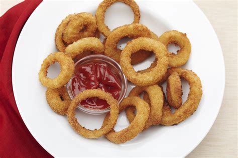 Oven-Fried Onion Rings Recipe