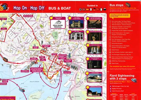 City Sightseeing Oslo Hop-On, Hop-Off Bus & Oslo Cruise Tour