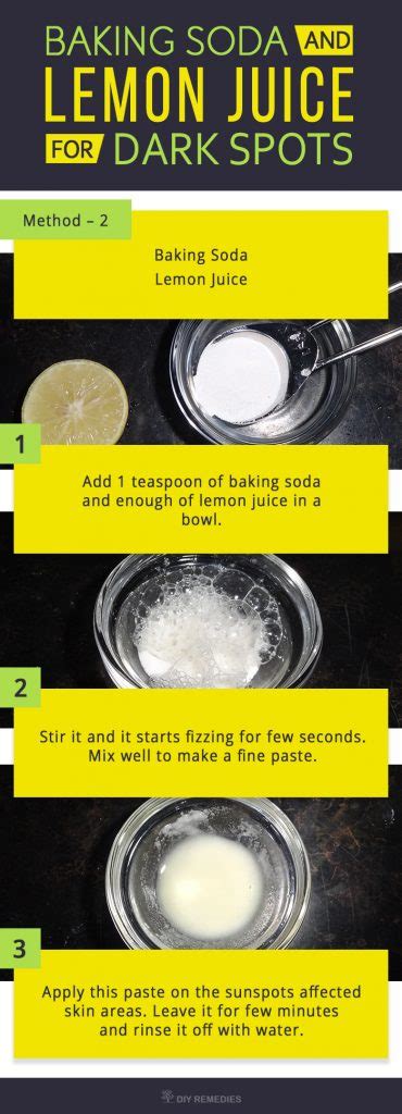 How to use Baking Soda for Dark Spots