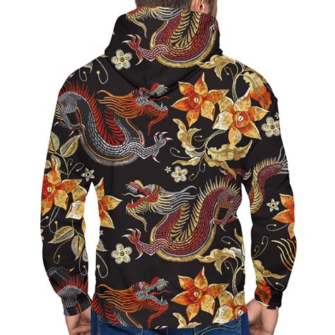 Ancient Dragon Zip-Up Hoodie | Hoodie Lab