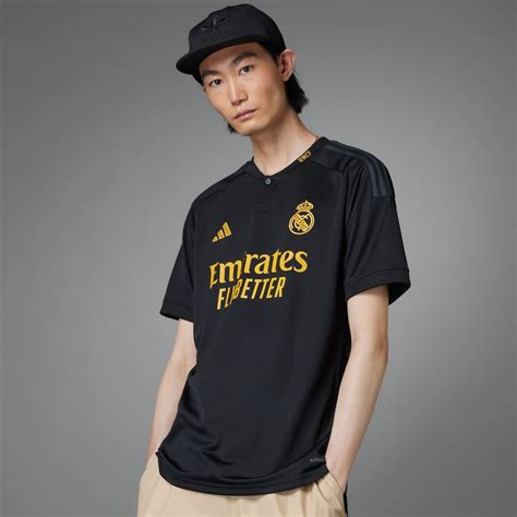 adidas Real Madrid 23/24 Third Jersey - Black | adidas UAE