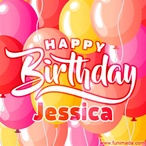 Happy Birthday Jessica GIFs - Download on Funimada.com