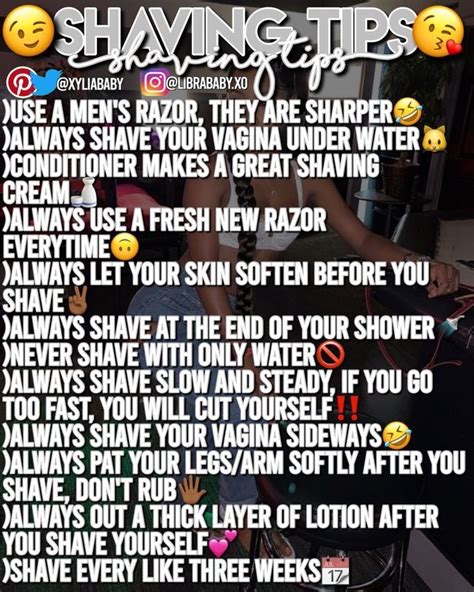 Shaving Tips🖤 | Dessert