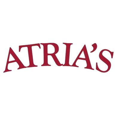 Atria's Restaurant menu in Pittsburgh, Pennsylvania, USA