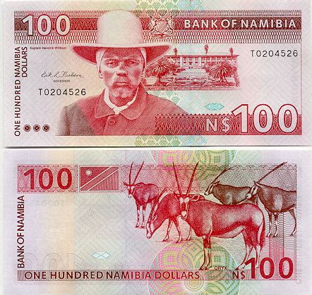 Namibia - Namibian Dollar Bank Note Currency Image Gallery - Banknotes ...