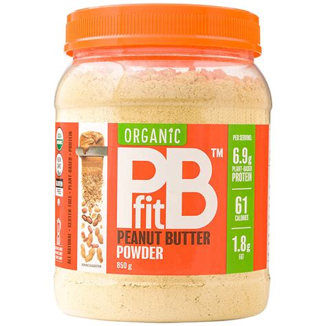 PBfit Organic Peanut Butter Protein Powder 850g | Costco ...