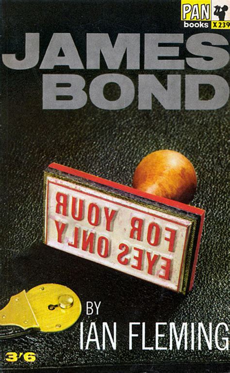 Flyer Goodness: 1960s James Bond Pan Book Covers