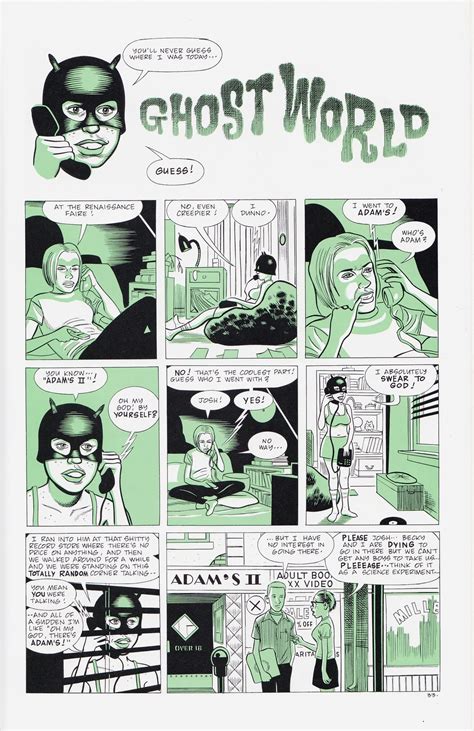 Graphic Novel Review: Ghost World by Daniel Clowes - A Forever Quest