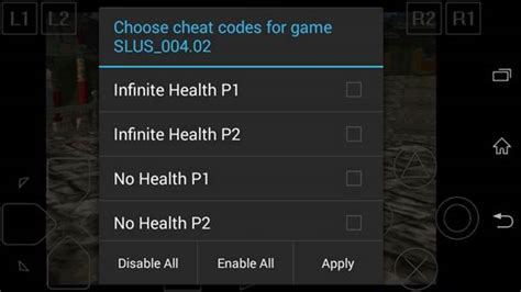 ePSXE Android: How To Use Cheats In PlayStation [PS1/PSX] Games - Pcnexus