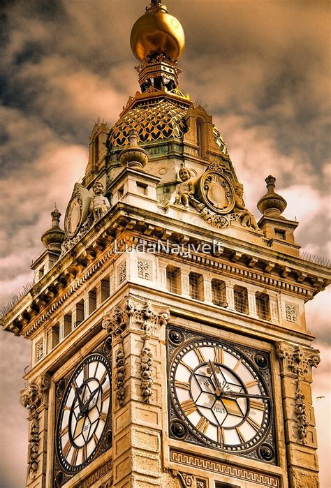 "Brighton Clock Tower" by LudaNayvelt | Redbubble