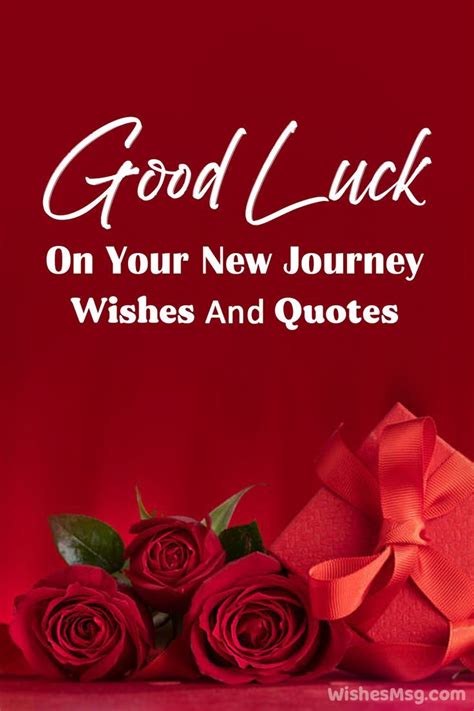 Good Luck On Your New Journey Good Wishes Quotes, Good Luck Wishes ...