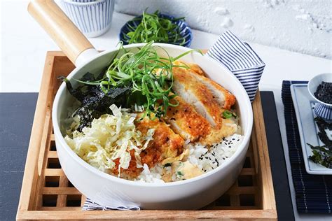 Chicken katsu don recipe - Recipes - delicious.com.au