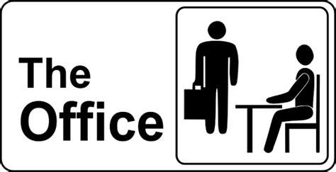 The Office TV Show Logo Poster