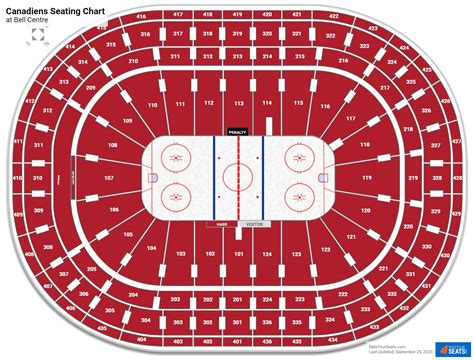 Montreal Canadiens Seating Chart - RateYourSeats.com