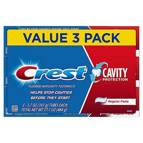 Crest Cavity Protection Regular Toothpaste - Shop Oral Hygiene at H-E-B