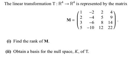 linear algebra - How to solve this to find the Null Space - Mathematics Stack Exchange