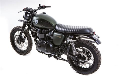 TRIUMPH SCRAMBLER ‘THE DIRT BIKE’ BY BRITISH CUSTOMS - Muted.