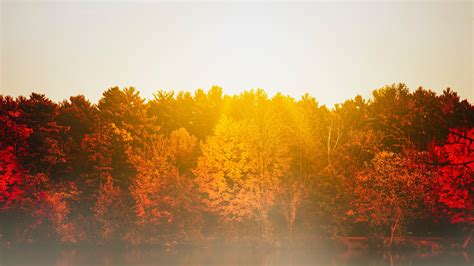 Autumn Sunrise Over Lake Wallpapers - Wallpaper Cave