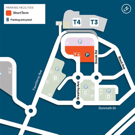 Perth Airport Terminal Map