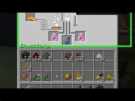 How to make bottels by lab table in minecraft. - YouTube