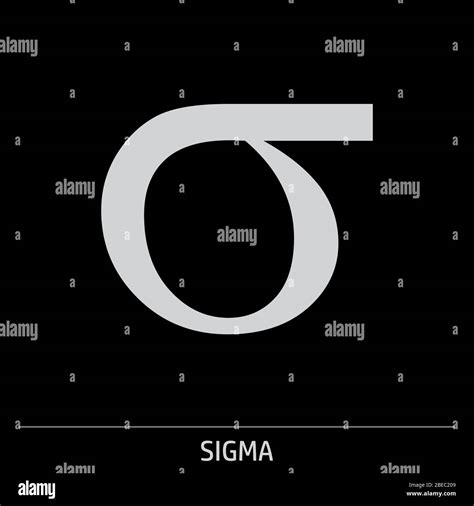 Sigma greek letter icon Stock Vector Image & Art - Alamy