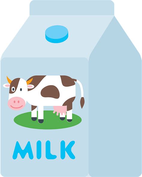 Milk carton clipart. Free download transparent .PNG | Creazilla