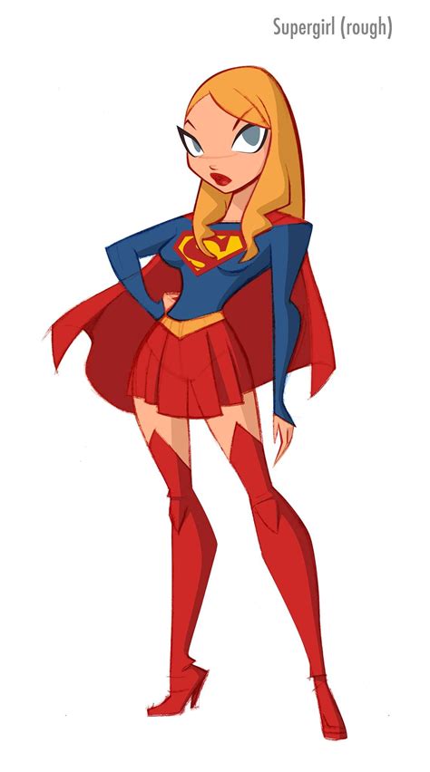 Supergirl for Justice League Action. Saturday mornings on Cartoon Network by Shane Glines ...