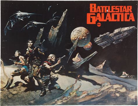 Frank Frazetta’s Battlestar Galactica Paintings [BSG]