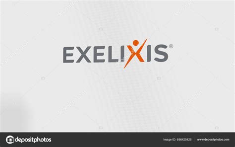 Logo Exelixis Giant White Screen Brand Exelixis Device – Stock ...