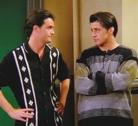 Chandler Bing's 19 Most Heinous Outfits | Joey friends, Chandler friends, Friend outfits