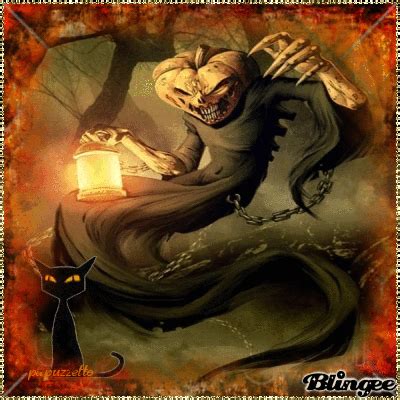 Imagem de Pumpkin Jack O'Lantern ♦for challenge♦ #117386914 | Blingee.com