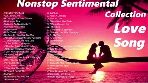 Nonstop Sentimental Collection Love song relaxing HD - YouTube