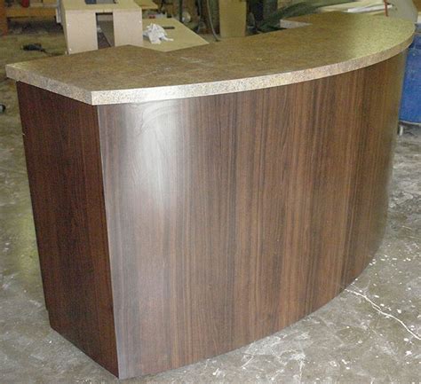 8 Foot x 30 Inch x 42 Inch Rolling Welcome Reception Desk | Church welcome center, Church ...