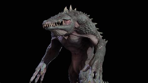 Croc Game Ready - 3D Model by andryuha1981