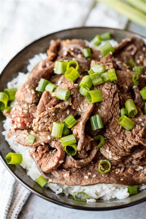 Korean Beef Bulgogi Recipe - Cafe Delites