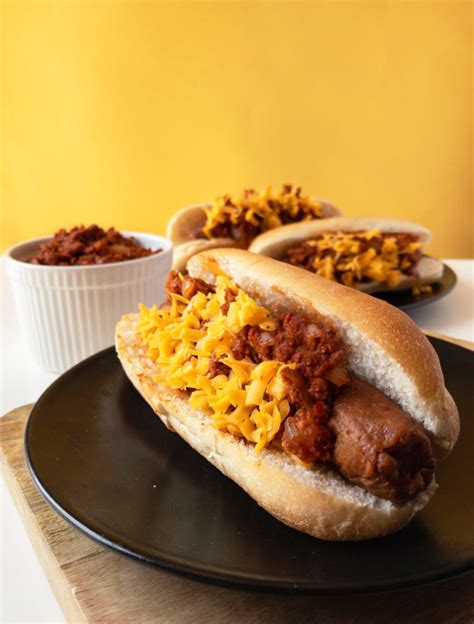 Vegan Chili Cheese Dogs (Seitan) – Daughter of Seitan