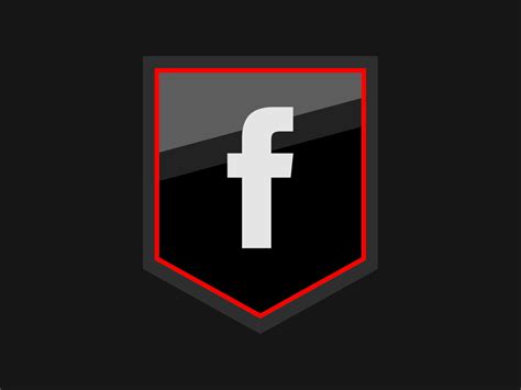 Animated Facebook Shield Icon Free Download – UI Design, Motion Design & 2D Art By AlfredoCreates