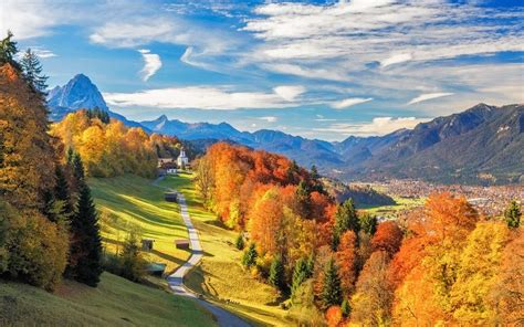 Beautiful Fall Leaves Around the World | Fall vacations, Neuschwanstein castle, Abkhazia